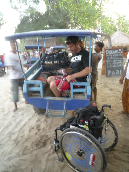 Calèche aux iles Gili