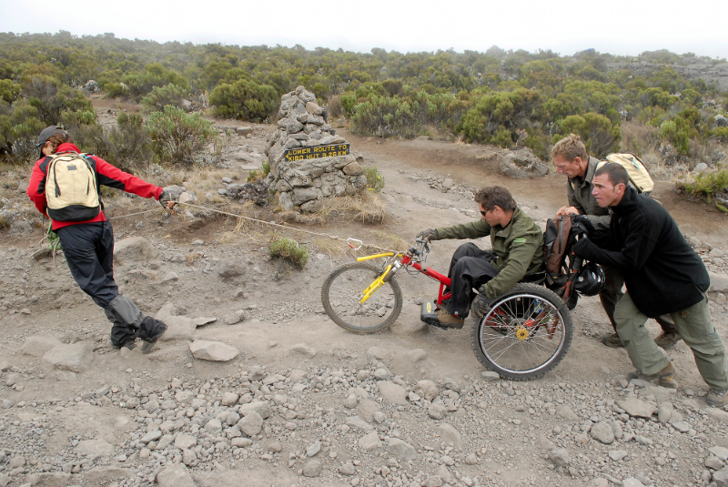 le sommet du kilimandjaro
