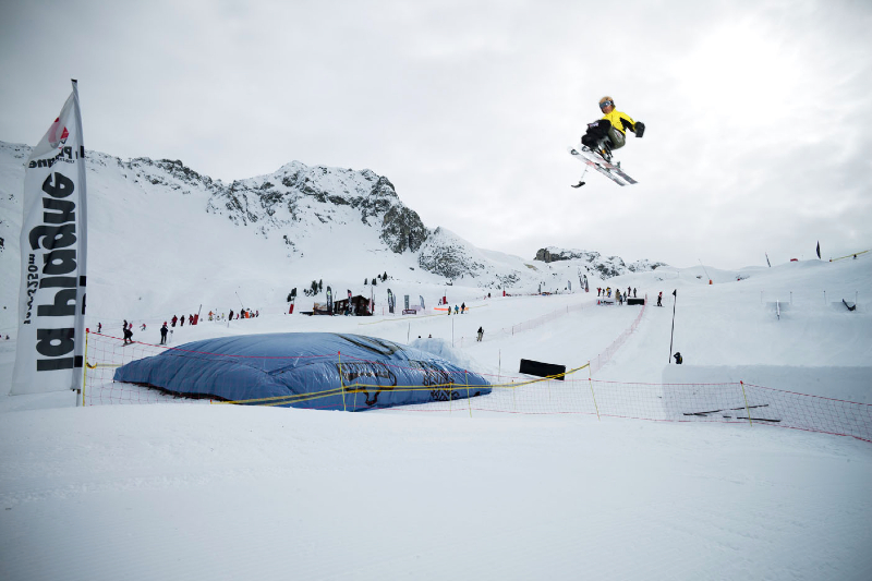 Saut handiski à la Plagne