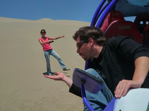 Buggy au désert de Nasca
