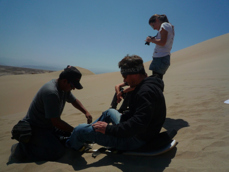 Surf aux dunes de Nasca