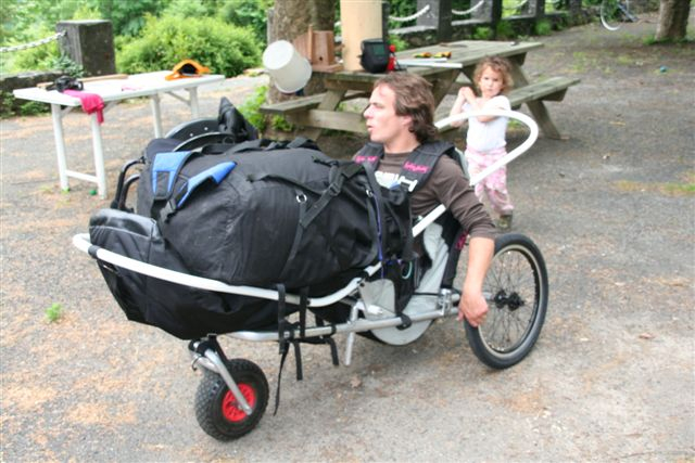 Fauteuil pour parapente
