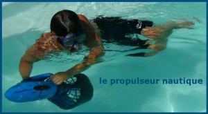 Propulseur nautique - déplacement handicap