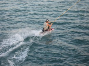 Téléski nautique première expérience