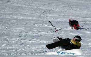 Handi-snowkite nouvelle discipline handisport