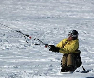 Handi-snowkite nouvelle discipline handisport
