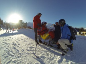 Christophe Pinna à la Plagne