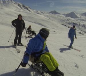 Comment apprendre le ski assis / handiski