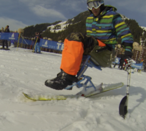 Paraplégique anglais à la Plagne