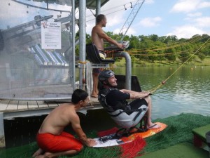 Handi-wakeboard assis - Eole Aventure - Calvados