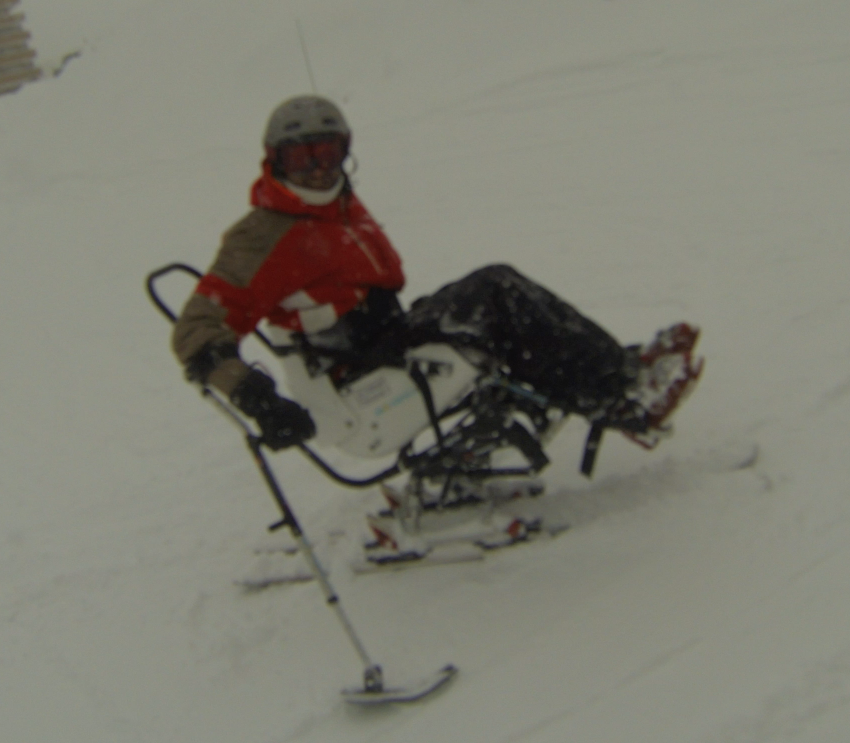 ski assis pour valide
