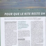 Sauvetage magazine accident kitesurf