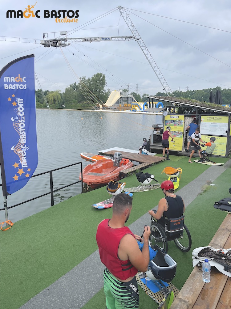 Stage wakeboard handisport Occitanie 2023