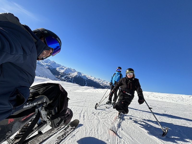 Emilien Chedeville sitski rider