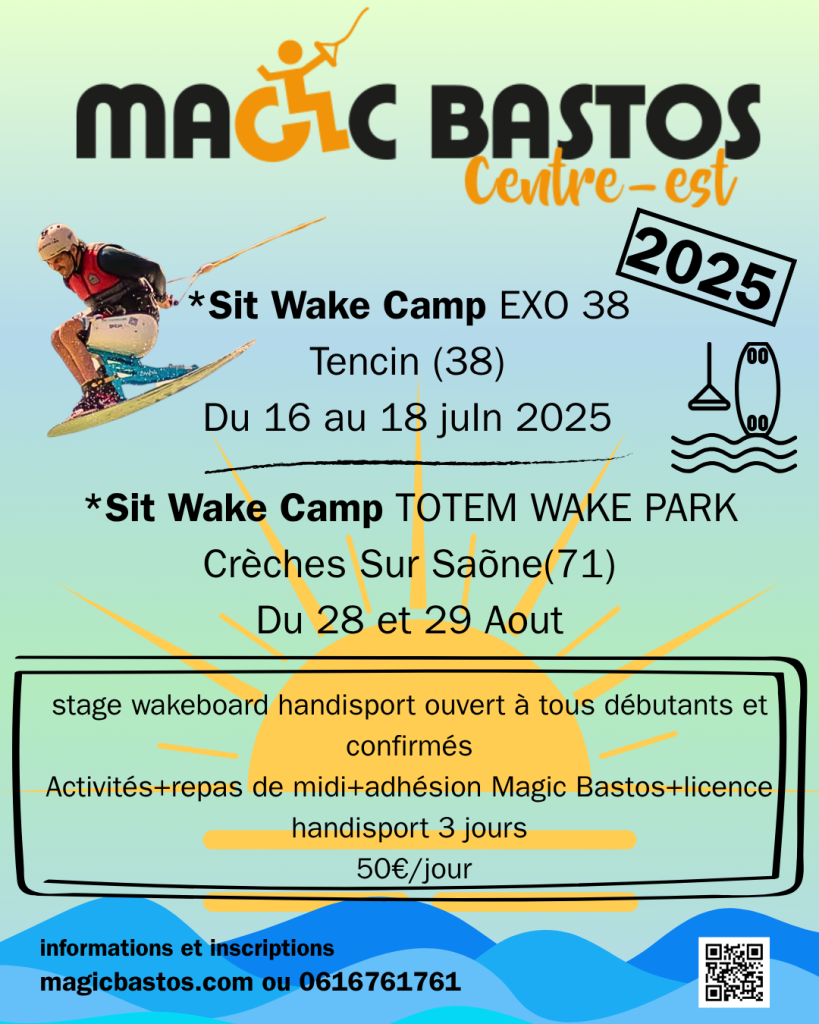 Wakecamps et journées cablewake 2025
