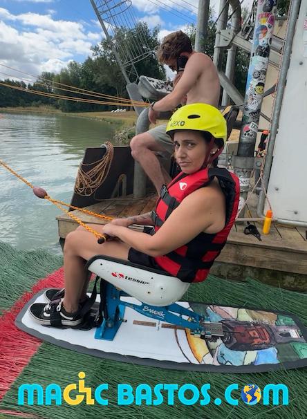 Wakecamp parawake Magic Bastos Anjou Wake Park 2025
