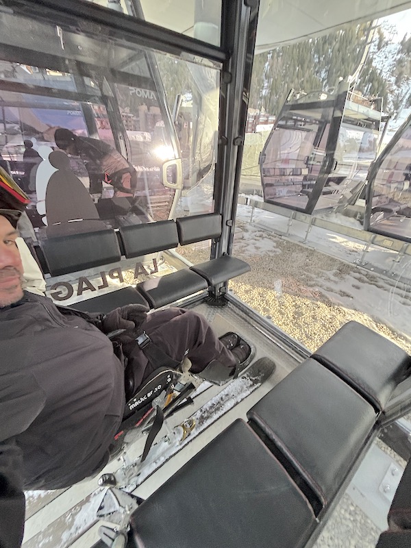 Télécabine Roche de Mio accès handiski